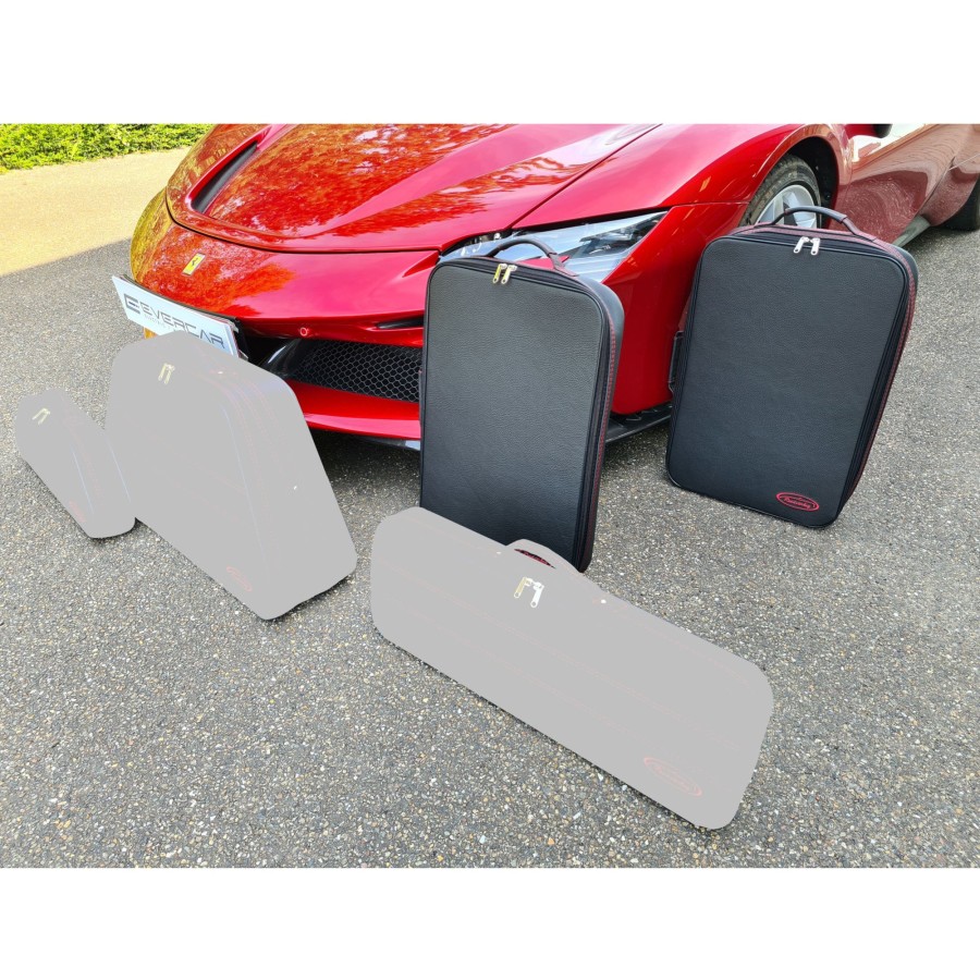 Autokoffer Roadsterbag | Ferrari Sf 90 Spider - 2-Tlg. Kofferset Ruckbank