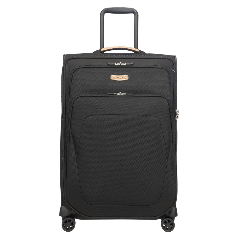 Koffer Samsonite | Spark Sng Eco Trolley Spinner 67/24 Exp - Eco Black Eco Black [L470]