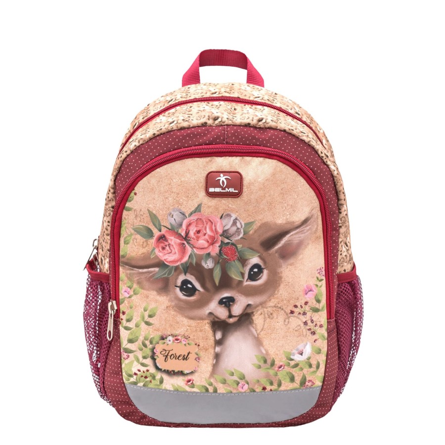 Schule Belmil | Kiddy Plus Kindergartenrucksack Animal Forest Bambi