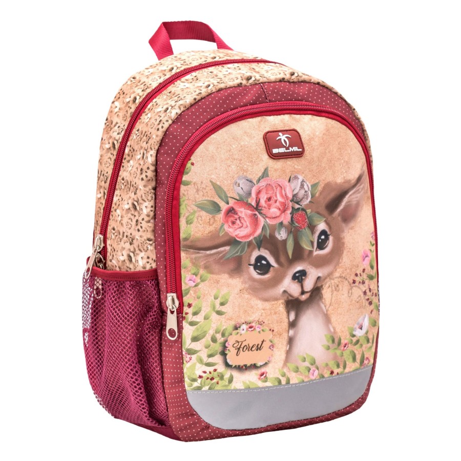 Schule Belmil | Kiddy Plus Kindergartenrucksack Animal Forest Bambi