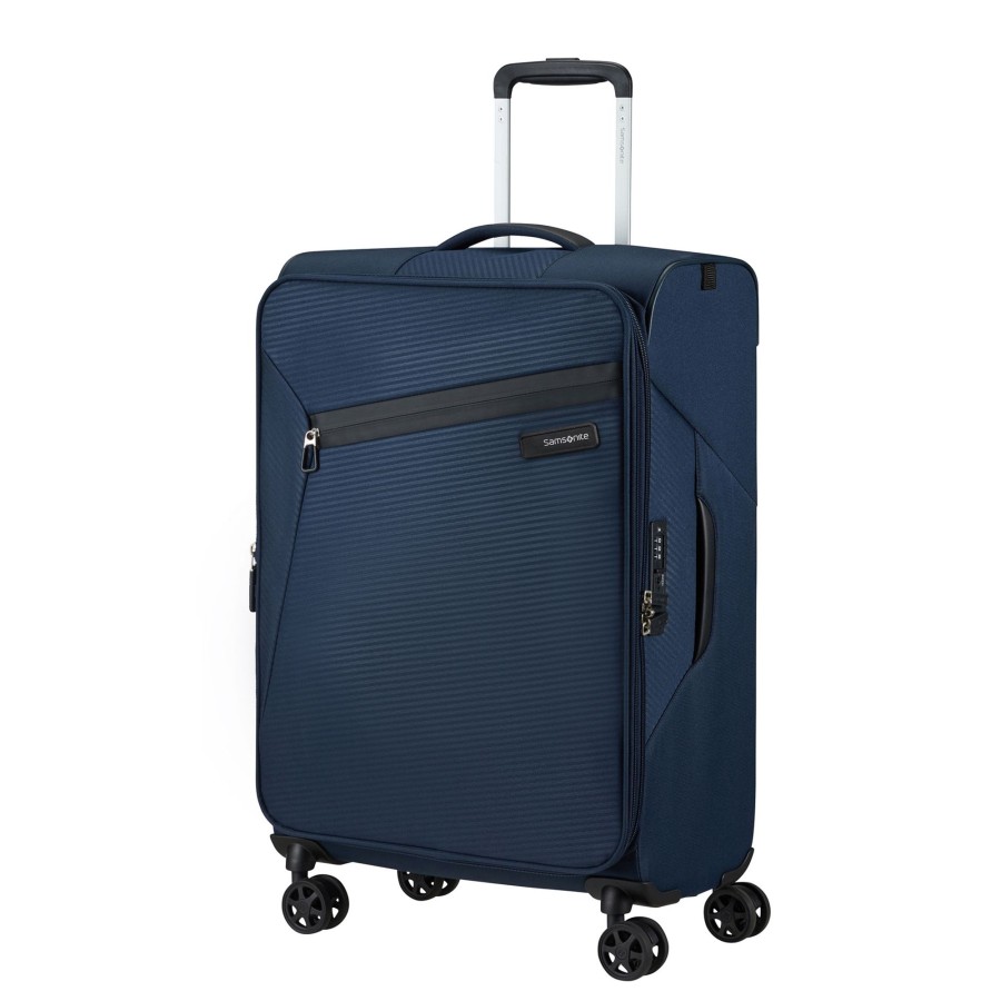 Koffer Samsonite | Litebeam Trolley 4 Rollen 66Cm Exp - Midnight Blue Midnight Blue [1549]