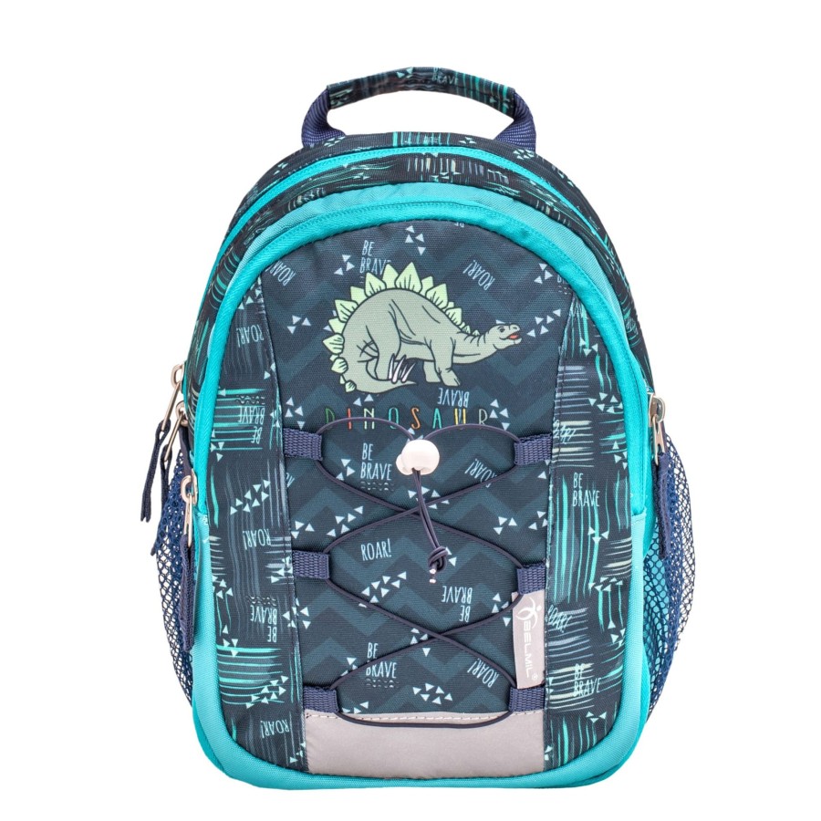 Schule Belmil | Mini Kiddy Kindergartenrucksack Little Stegosaurus
