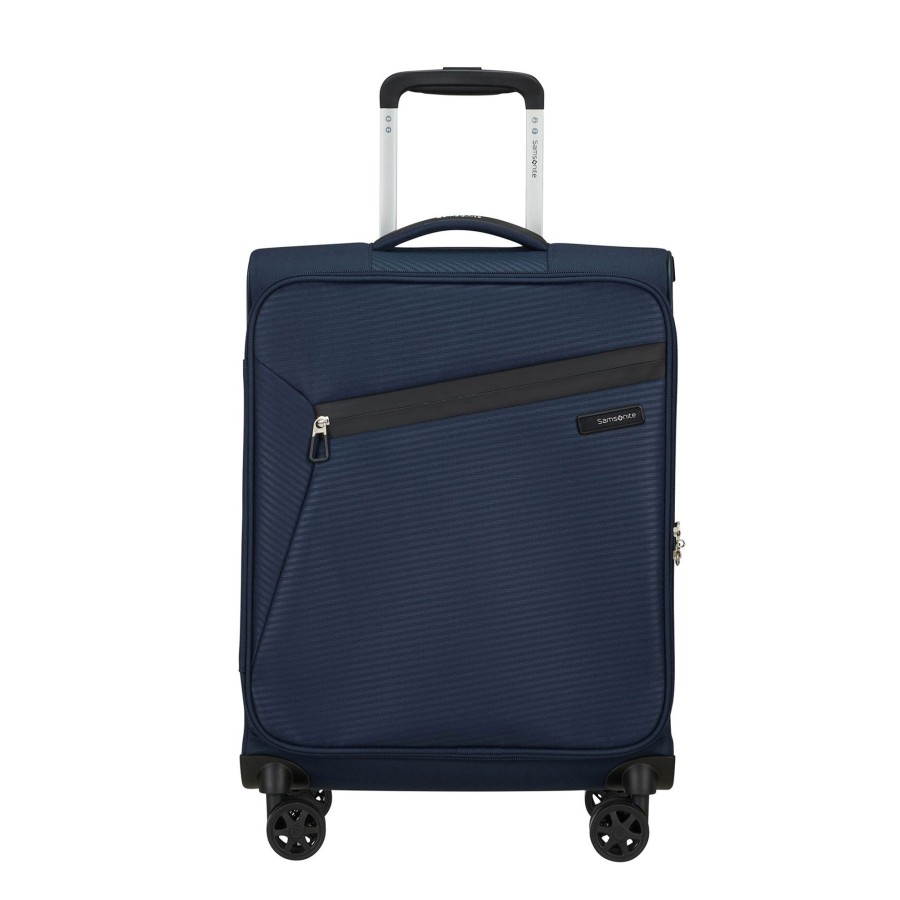 Koffer Samsonite | Litebeam Handgepack 4 Rollen 55Cm - Midnight Blue Midnight Blue [1549]