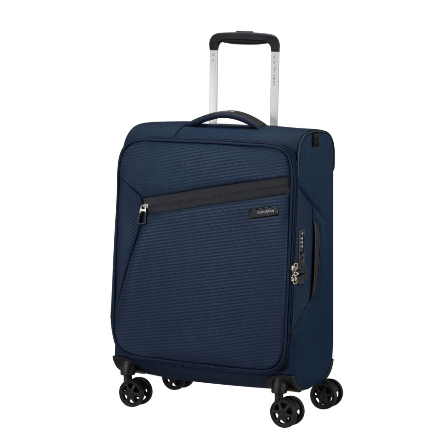 Koffer Samsonite | Litebeam Handgepack 4 Rollen 55Cm - Midnight Blue Midnight Blue [1549]