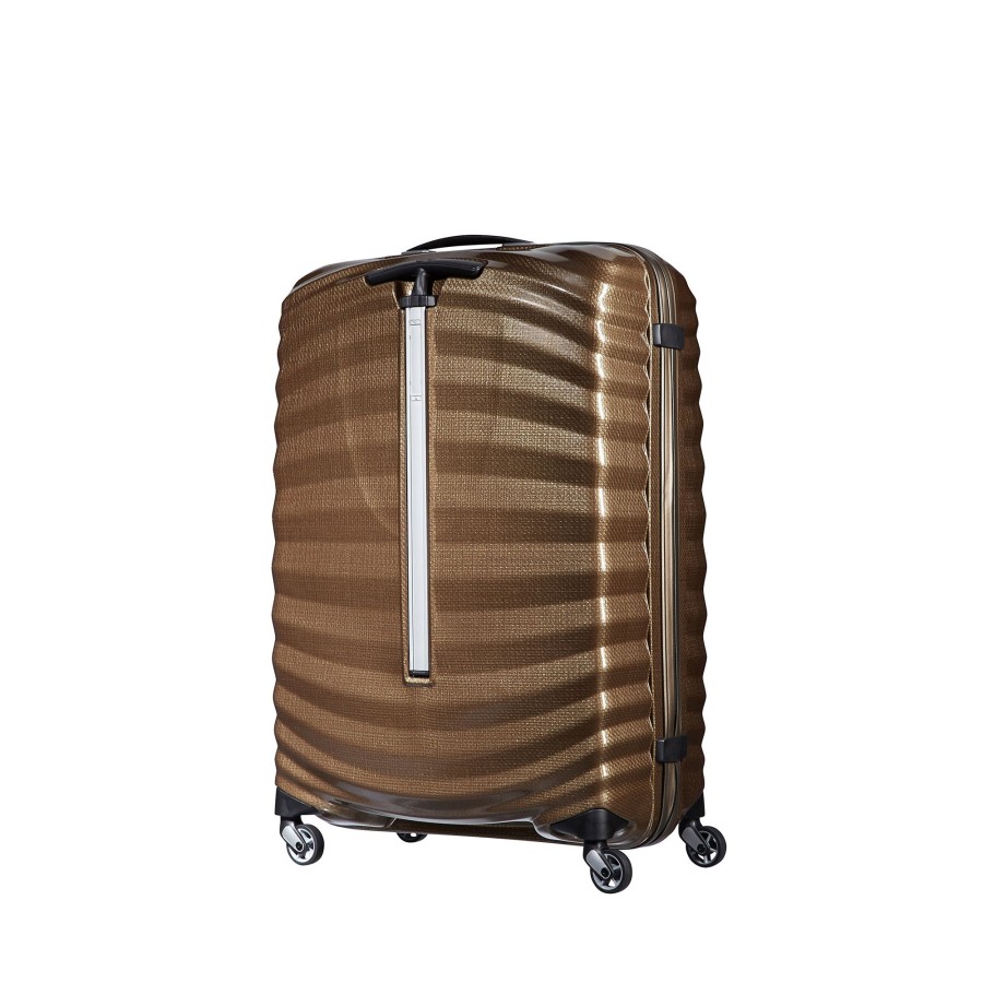 Koffer Samsonite 4 Rollen Koffer | Spinner Mit 4 Rollen 69/25 Lite-Shock M 73 Liter Sand [1775]