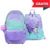 Schule Belmil Premium | Premium 2-Tlg Schulrucksack & Fanny Pack Serenity Mit Gratis Turnbeutel Serenity [
