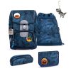 Schule Belmil | Motion Schulranzen Set 6-Teilig Mit Gratis Schlusselanhanger Blue Splash