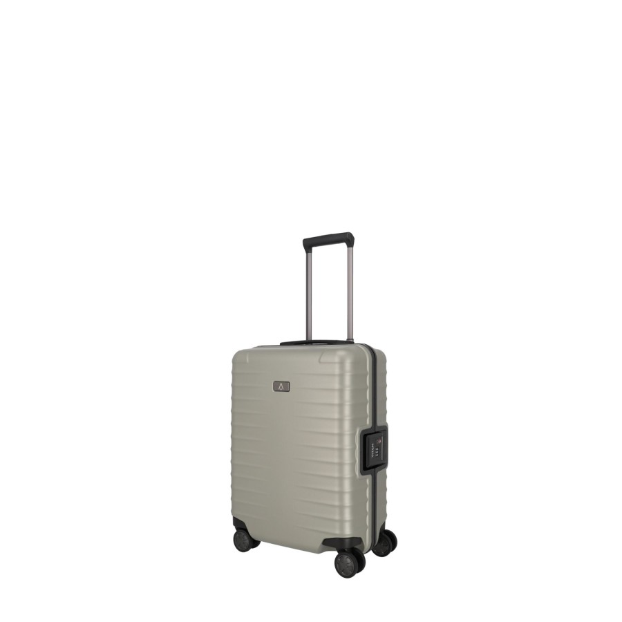 Koffer Titan 4 Rollen Koffer | Litron Frame 4-Rollen-Kabinentrolley S - Champagner Champagner [40]