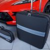 Autokoffer Roadsterbag | Chevrolet Corvette C8 (Cabrio + Coupe) - 2-Tlg. Kofferset Front Kofferraum