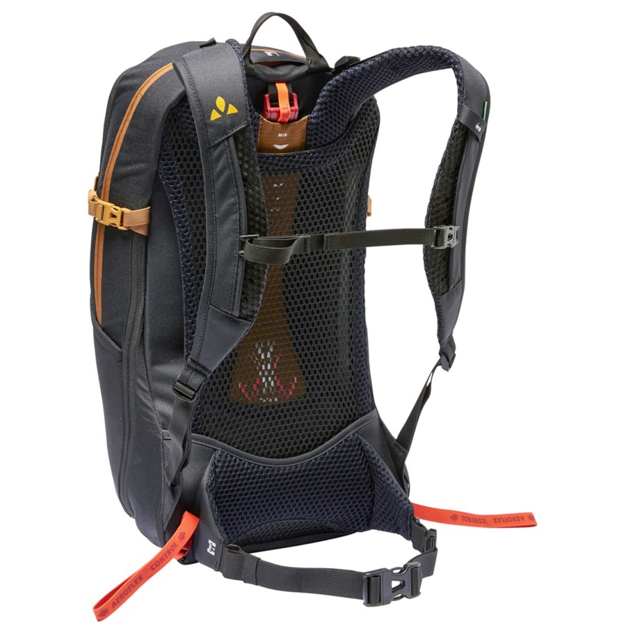 Freizeit Vaude | Wanderrucksack Wizard 18+4 - Black-Umbra Black/Umbra [008]