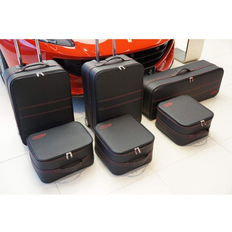 Autokoffer Roadsterbag | Ferrari Portofino (Eu-Version) - 3-Tlg. Kofferset Ruckbank