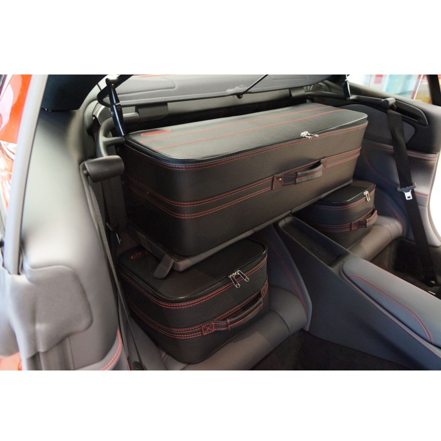 Autokoffer Roadsterbag | Ferrari Portofino (Eu-Version) - 3-Tlg. Kofferset Ruckbank