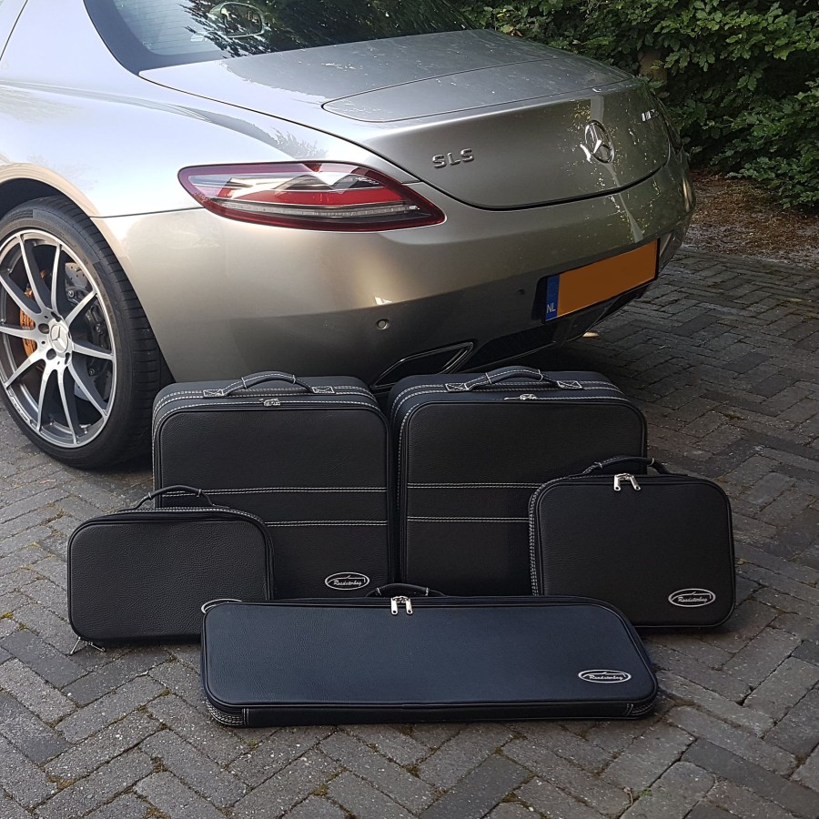 Autokoffer Roadsterbag | 5-Tlg. Kofferset Mercedes Amg Sls Coupe/Flugelturer