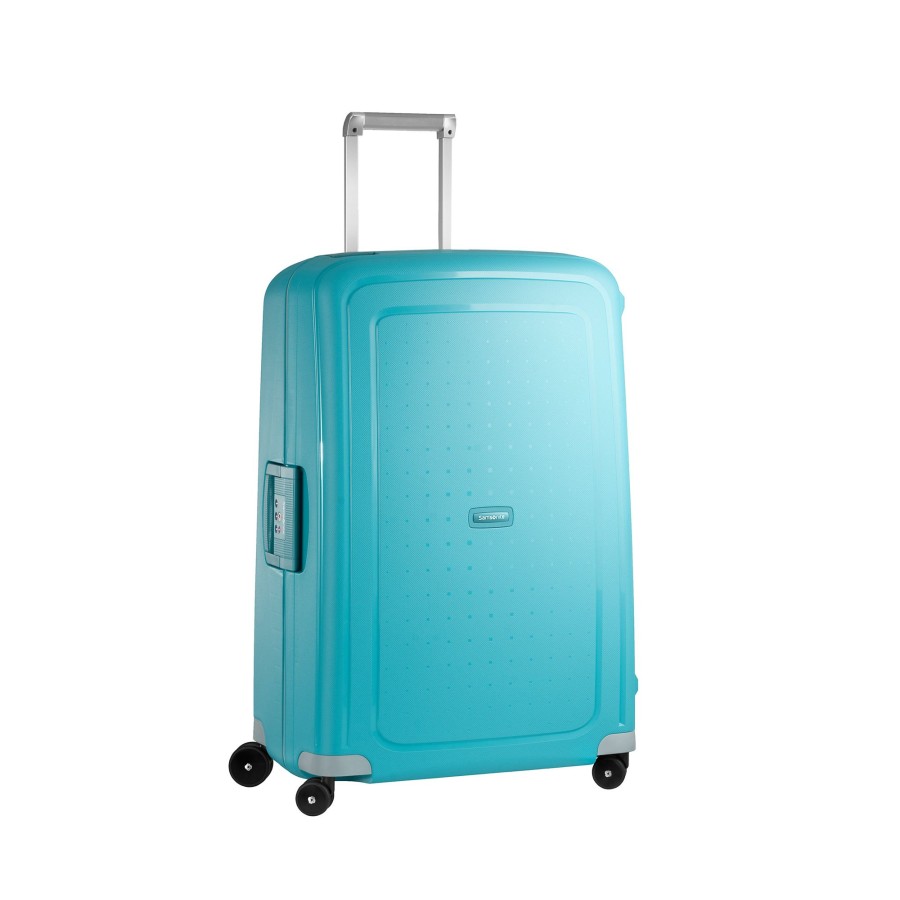 Koffer Samsonite 4 Rollen Koffer | Spinner 75/28 Mit 4 Rollen S'Cure L 100.5 Liter Aqua Blue [11]