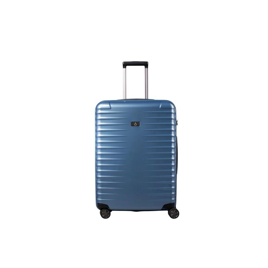 Koffer Titan 4 Rollen Koffer | Litron 4-Rollen-Trolley M - Eisblau Eisblau [25]