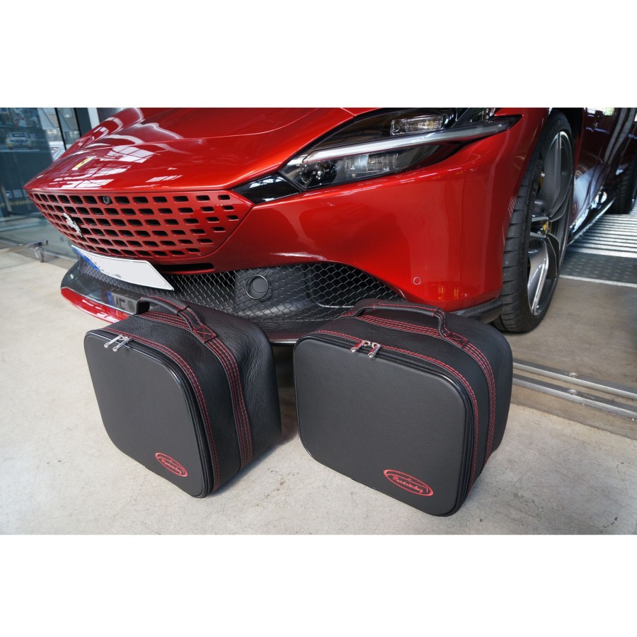 Autokoffer Roadsterbag | Ferrari Roma - 2-Tlg. Kofferset Ruckbank