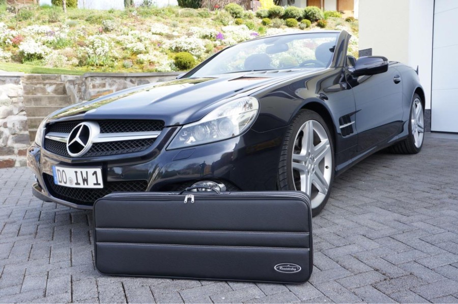 Autokoffer Roadsterbag | Zusatzkoffer Mercedes Sl (R230 + R231) 48 Liter
