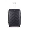 Koffer Stratic 4 Rollen Koffer | Leather&More - Hartschalen-Koffer L (Bis 76Cm) Matt Black