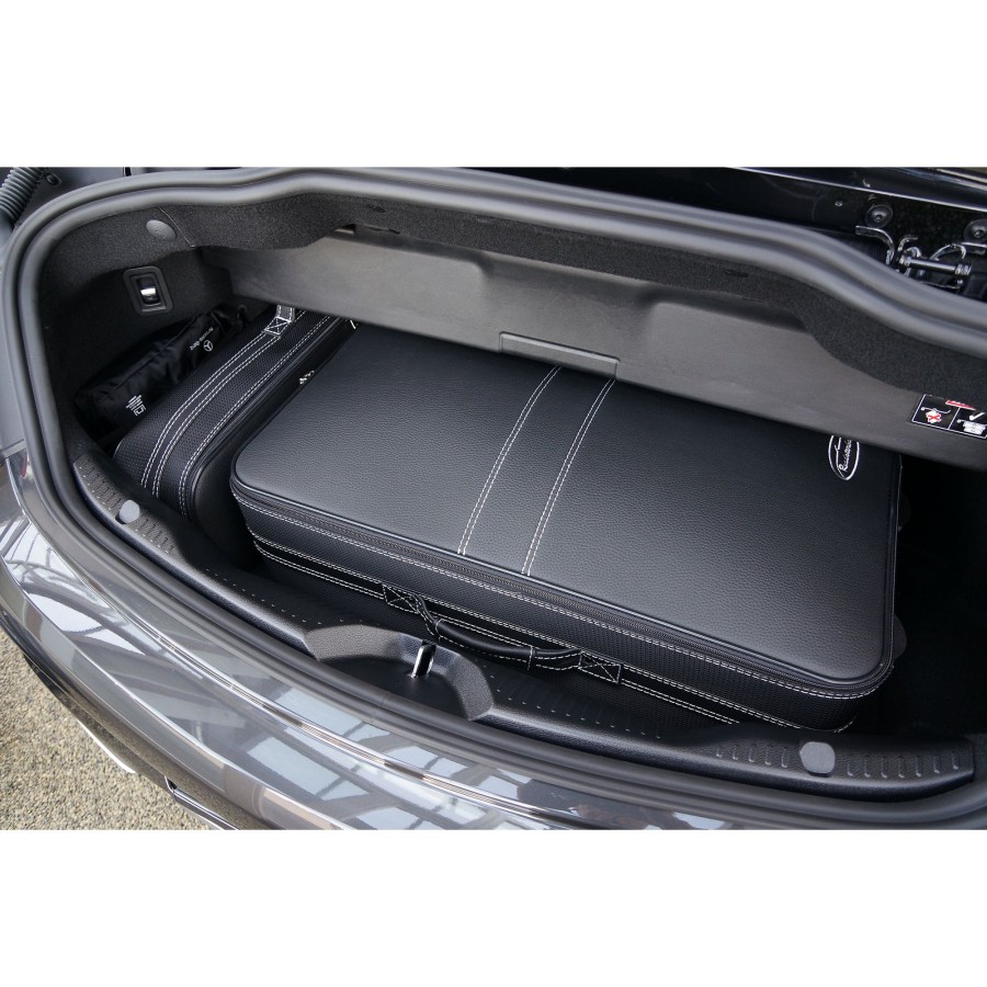 Autokoffer Roadsterbag | 5-Tlg. Kofferset Mit 2 Rollen Mercedes C-Klasse Cabrio (A205) 155 Liter