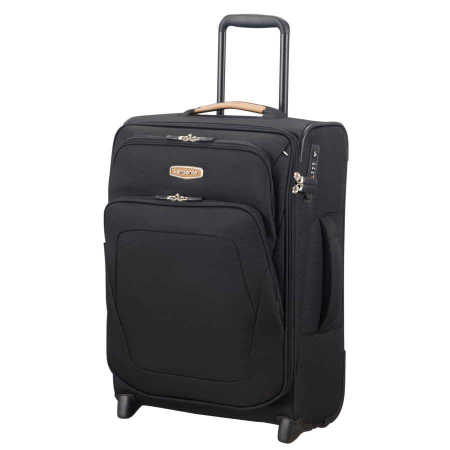 Koffer Samsonite | Spark Sng Eco Kabinengepack Upright 55/20 Exp - Eco Black Eco Black [L470]